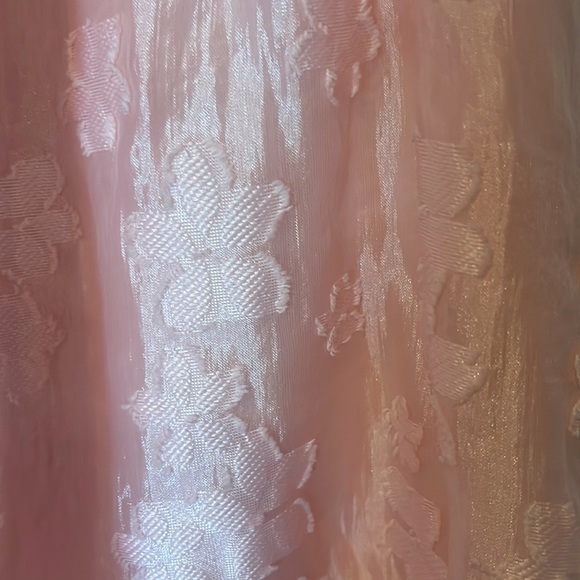 Pastel Pink Babydoll Dress by Impressions - Picture 3 of 7